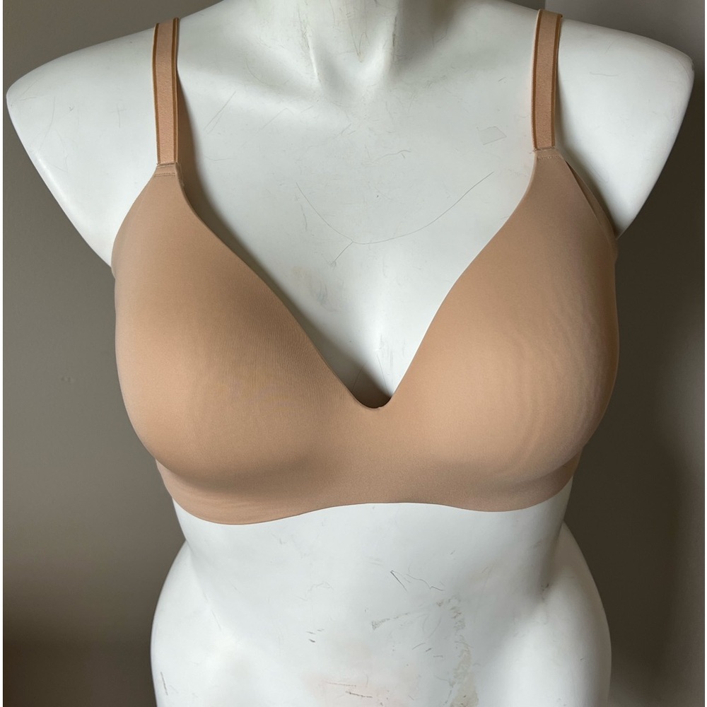 Knix Wingwoman contour wireless bra-size 7 color - nude